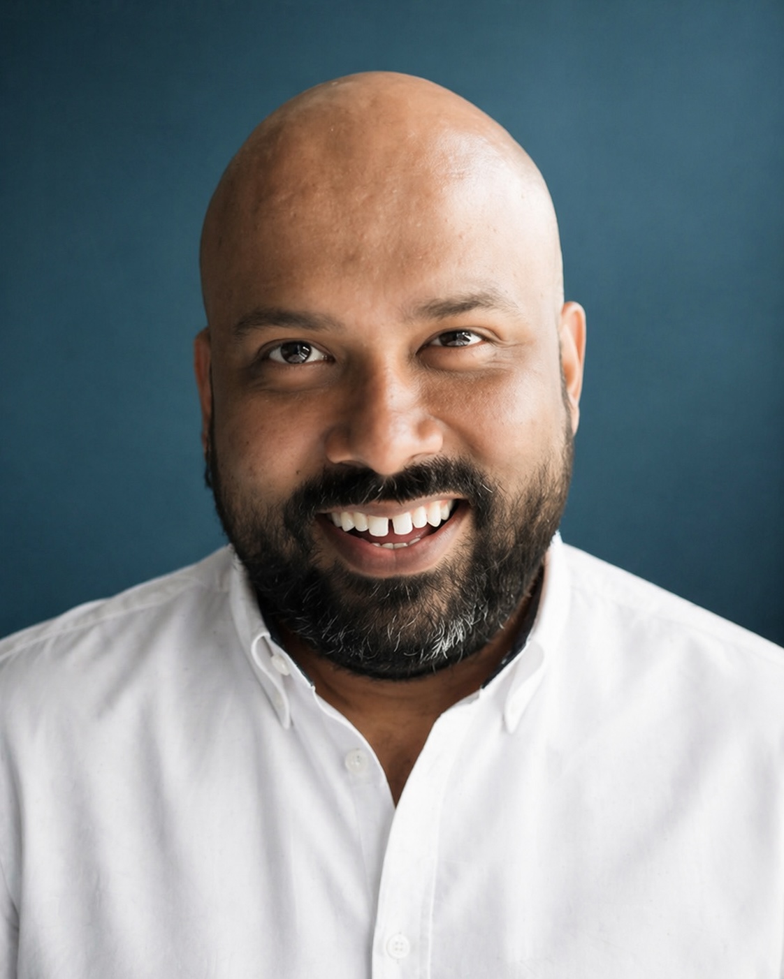 Portrait of Ravi Narain, founder of Crystallize.